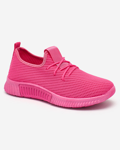 Royalfashion Women's sports shoes in fuchsia color Eoparr