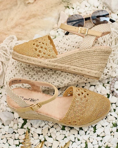 Royalfashion Women's Sintoles espadrilles on a heel