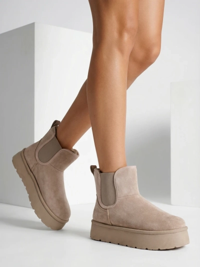 Royalfashion Women's Nomas short boots a'la snow boots