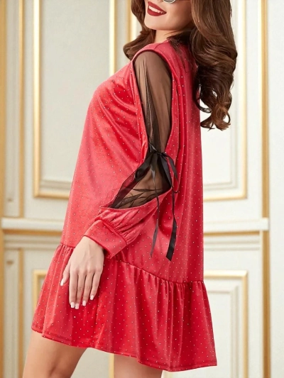 Royalfashion Women's Velvet Dress