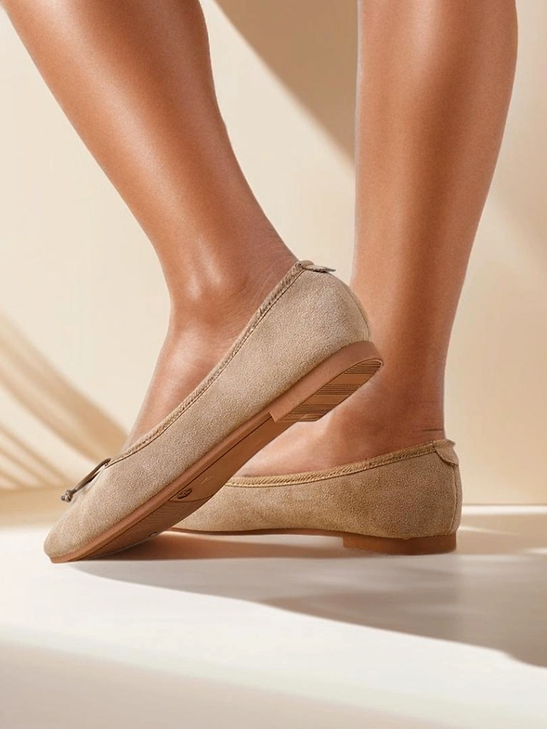 Royalfashion Женские балетки с бантиком Zaame