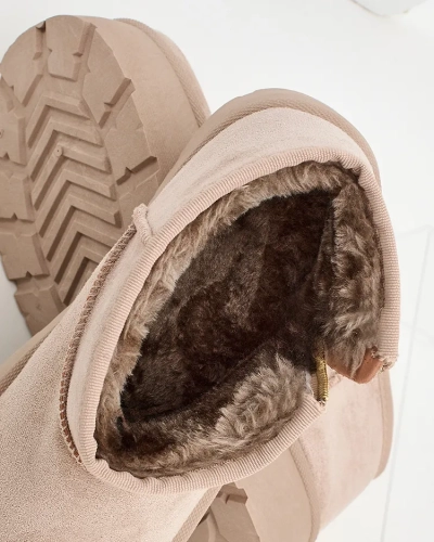 Royalfashion Women's platform snow boots a'la Delgadi