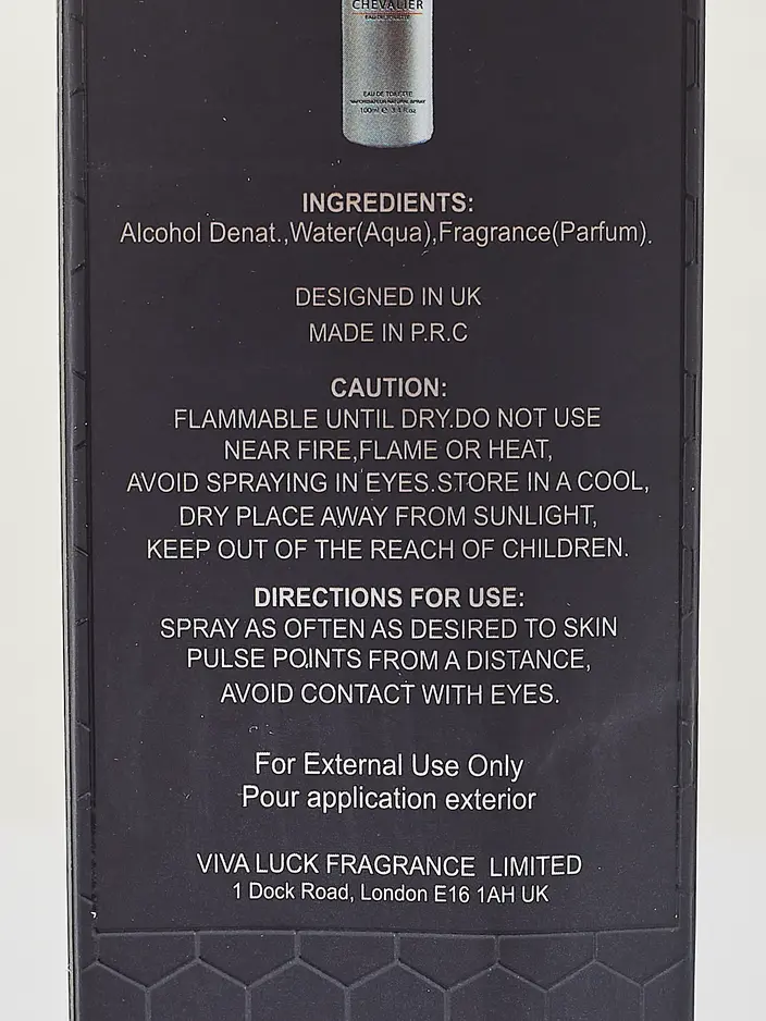 VV Love Chevalier Men's Eau de Toilette 100ml