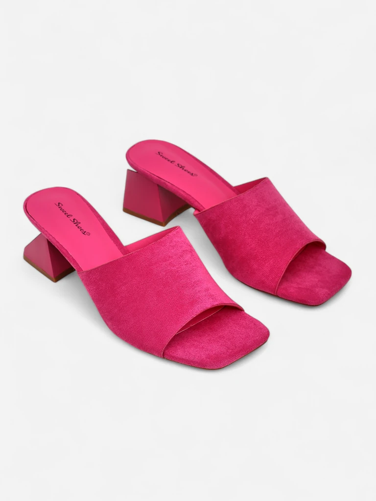 Royalfashion Women’s slides with decorative heels Vollatie