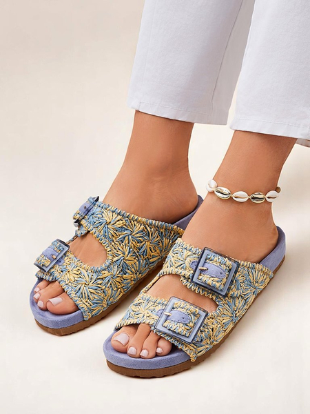 Royalfashion Sieviešu sandales ar sprādzēm Samorra