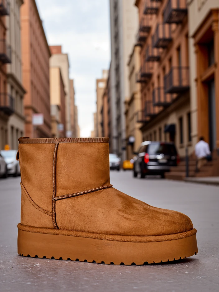 Royalfashion Короткие ботинки, напоминающие женские зимние сапоги Eforte