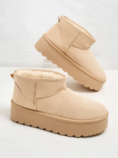 Royalfashion Women's platform a'la snow boots Dagodo