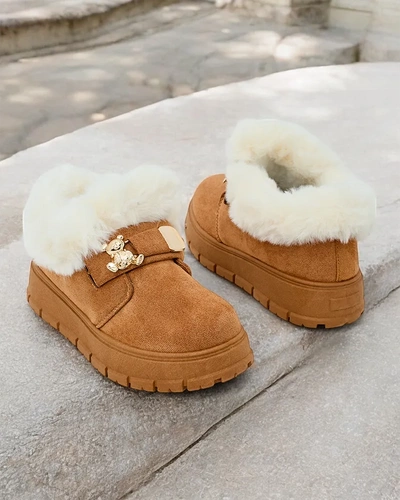 Royalfashion Женские короткие сапоги a'la snow boots Dobis