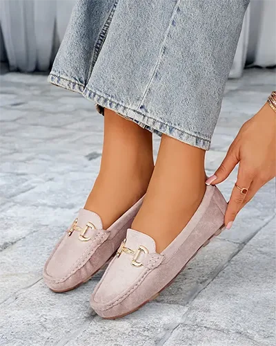 Royalfashion Elegant women's moccasins Inner