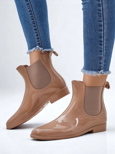 Royalfashion Sieviešu lakotas gumijas zābaki Seris