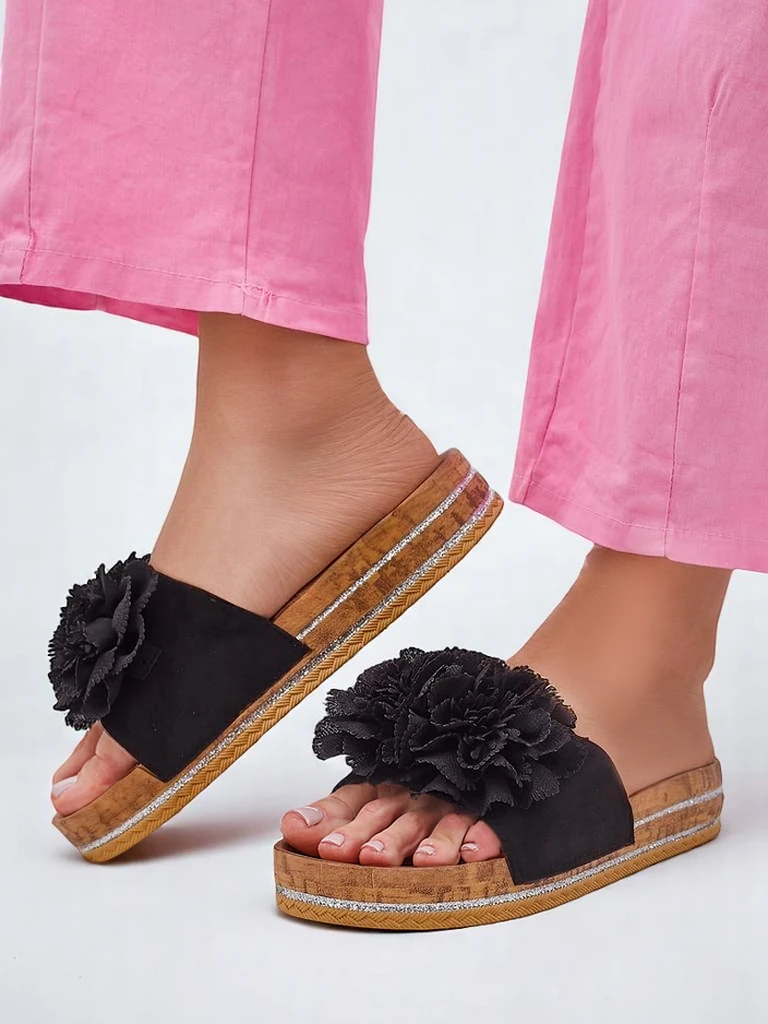 Royalfashion Женские сандалии с цветами Focce