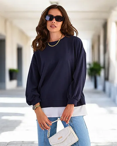 Royalfashion Women's Cotton Thin Sweatshirt