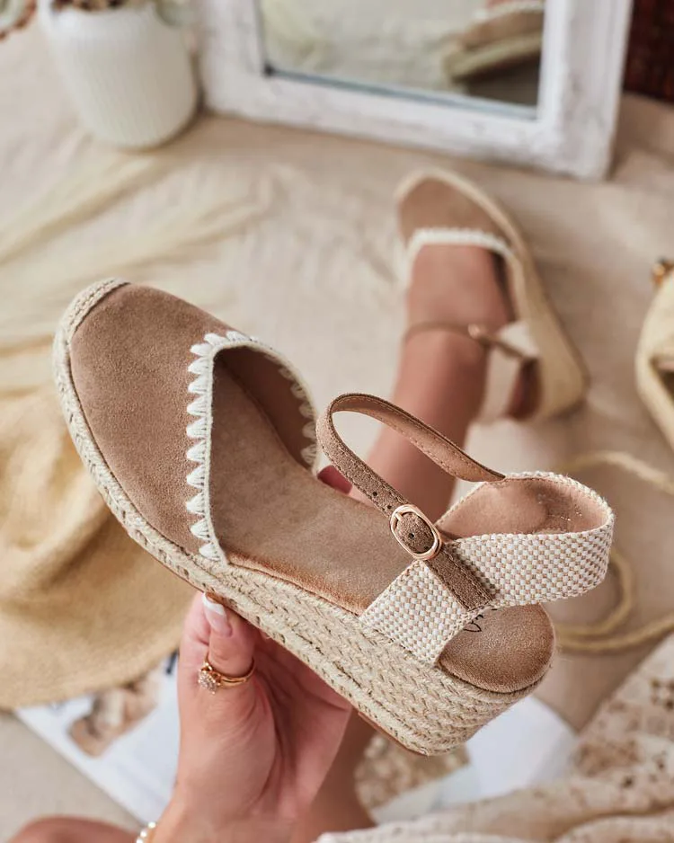 Royalfashion Эспадрильи на каблуке Moniz Booty