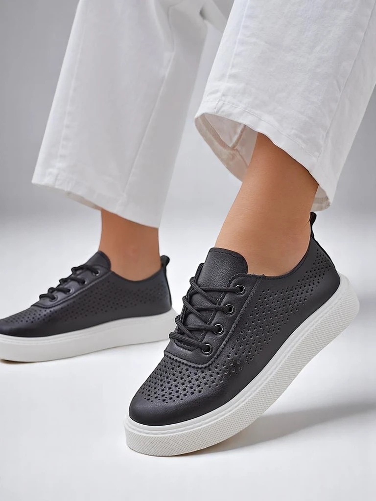 Royalfashion Women's lace-up sporty shoes Adette