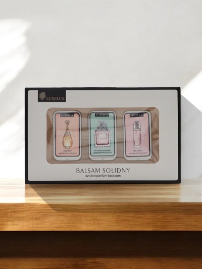 Luxelux Perfumes in Balm 3pcs x 10g