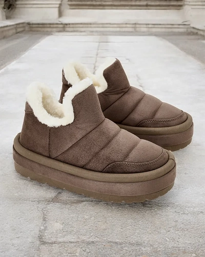 Royalfashion Женские короткие сапоги Zoeno a'la snow boots