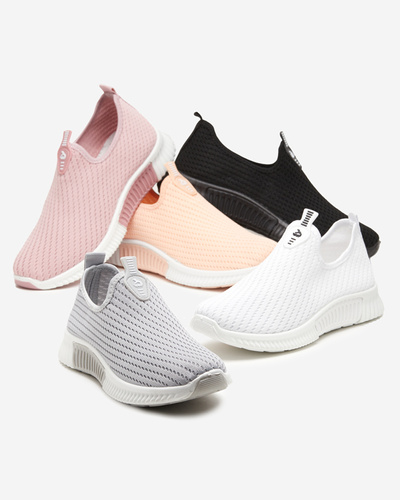 Pink women's slip-on sports shoes Banila - Footwear