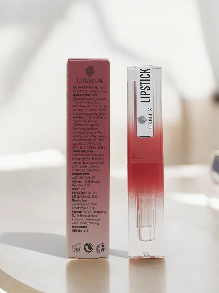 Luxelux mitrinošā lūpu krāsa krāsā 03 2g