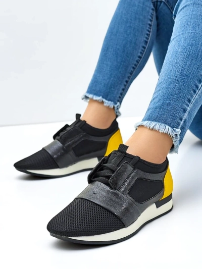 Royalfashion Женские спортивные кроссовки из ткани Gentlesi