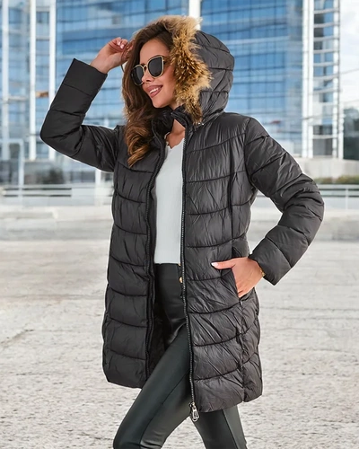 Royalfashion Women's quilted winter jacket