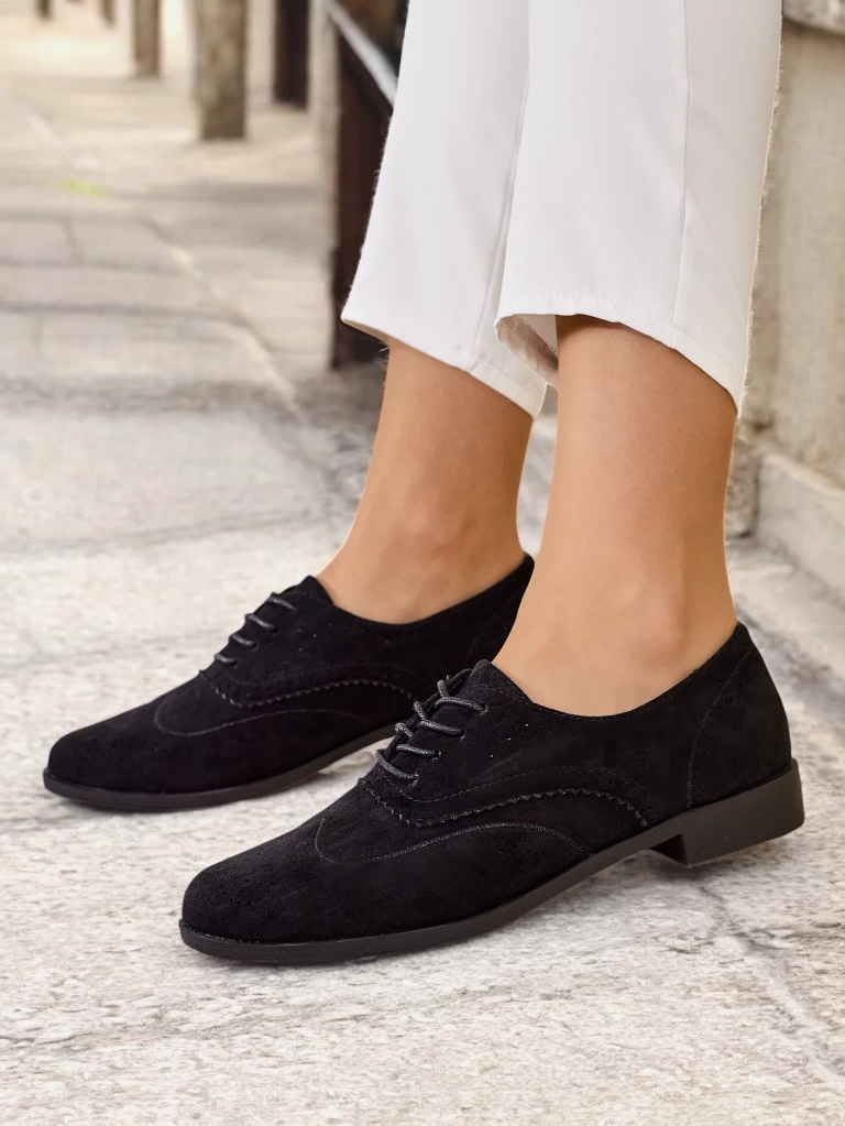 Royalfashion Women's lace-up shoes Lucos