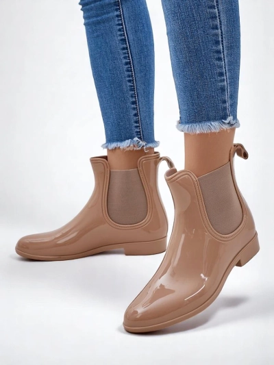 Royalfashion Sieviešu lakotas gumijas zābaki Seris