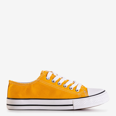 Yellow Gabrela women's sneakers - Footwear