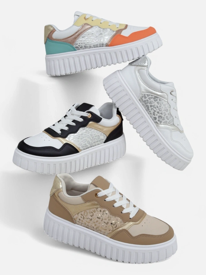 Royalfashion Sieviešu sneakers uz platformas Panterr