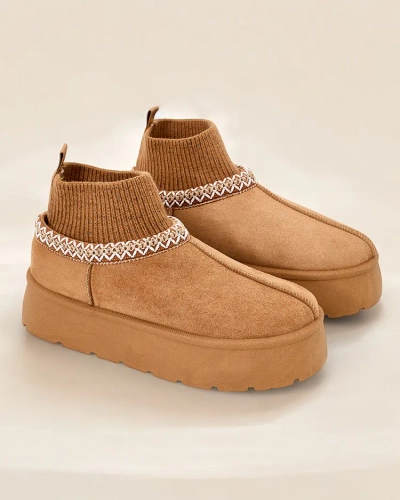 Royalfashion Short women's snow boots Nananna