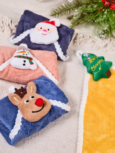 Royalfashion Holiday towel set Happy Xmas