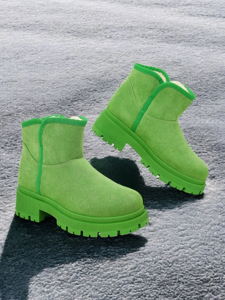 Royalfashion Short boots a'la snow boots for women Hozises