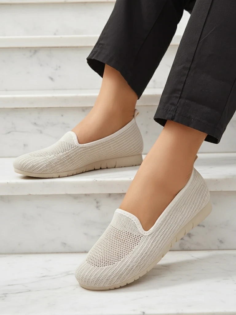 Moda Bella beežid naiste madala kontsaga kingad