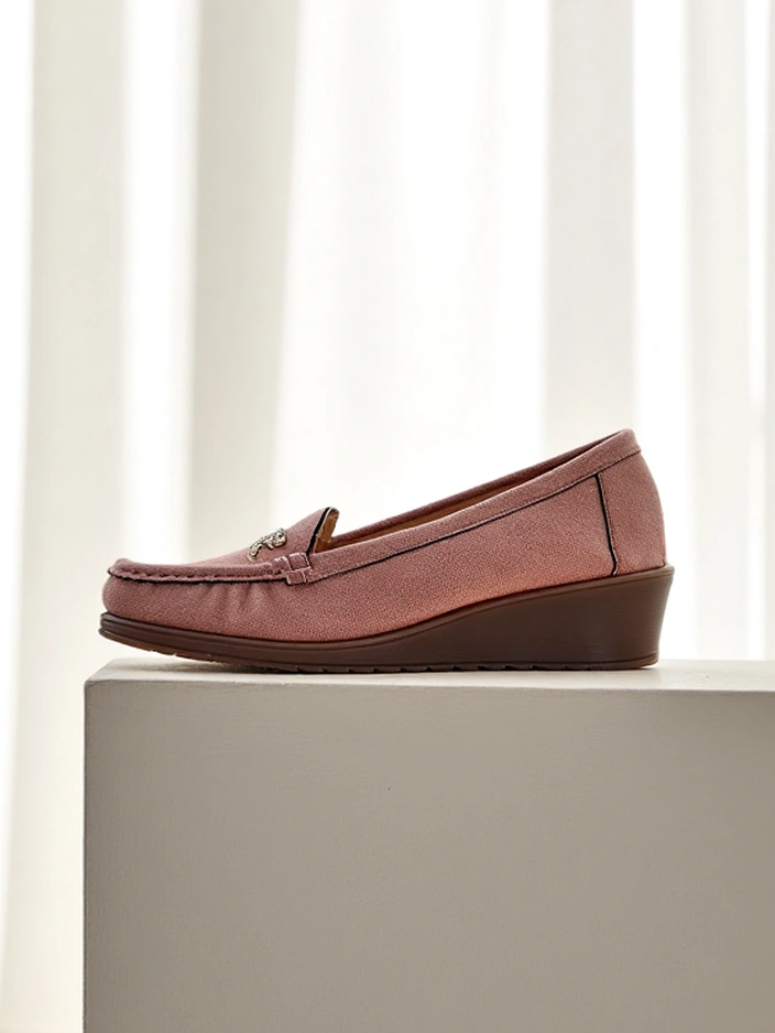 Royalfashion Женские мокасины на низком каблуке Lomman