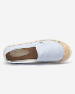 Gaiši zilas sieviešu espadrilas Joll- Footwear