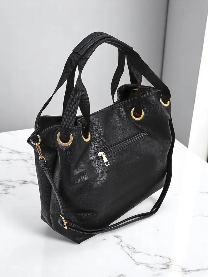 Royalfashion Liela sieviešu iepirkumu soma, izgatavota no ekomateriāliem