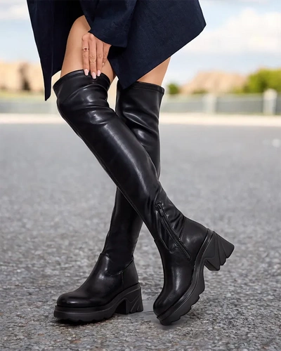 Royalfashion Women's Over-the-Knee Boots Seffe