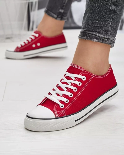 Red Gabrela women's sneakers - Footwear