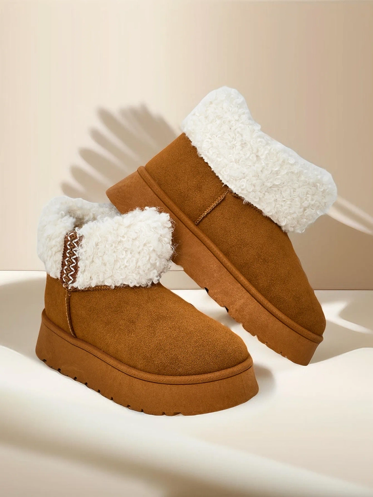 Женские зимние ботинки Royalfashion с мехом Rovvoy