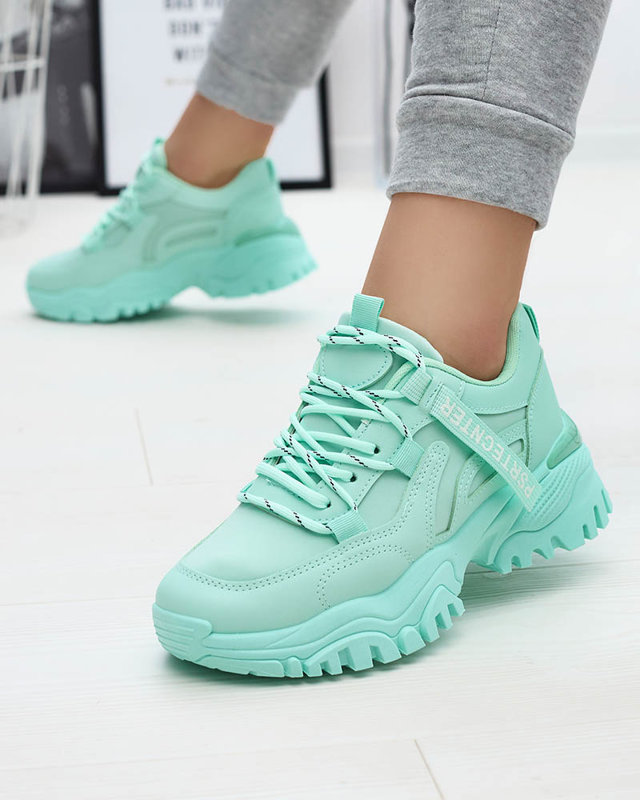 Piparmētru sieviešu sporta apavi Evilpo- Footwear