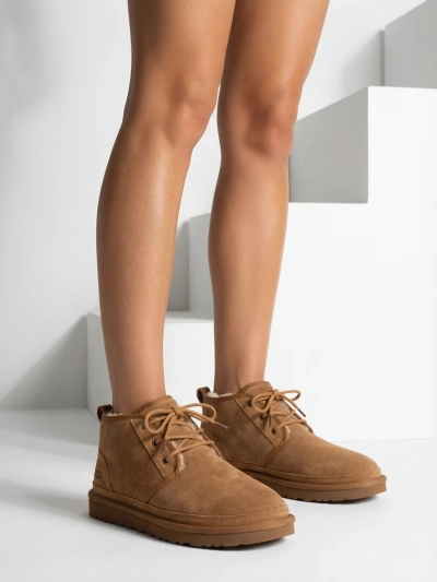 Botki Mięskie Luna Brązowy Skórzany Casualowy Zima