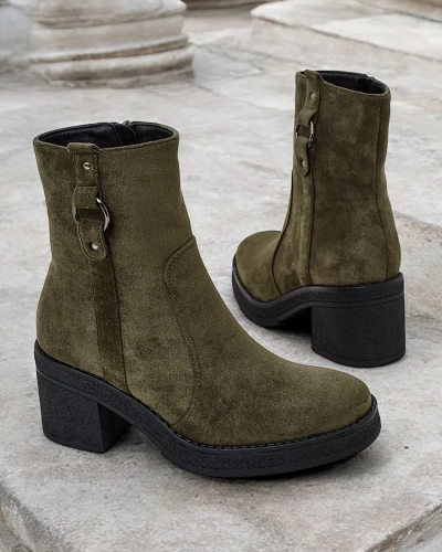 Royalfashion Sieviešu mazuļzābaki uz stieņa Boron