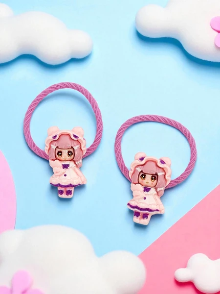 Bambina Rosetta matu gumijas ar lelles motīvu