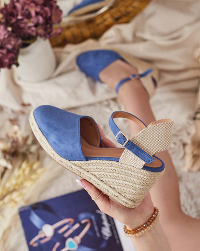 Royalfashion Women's Mosintale espadrilles on a heel