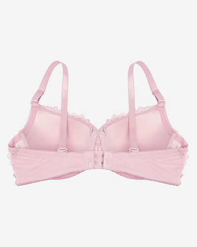 Women's padded bra in pink- Lingerie