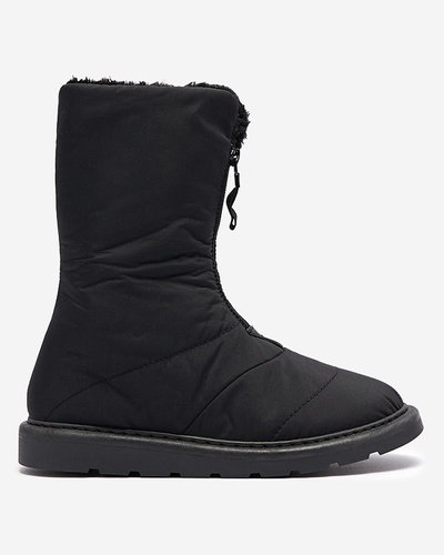 Черные женские ботинки a'la snow boots Tirigga- Footwear