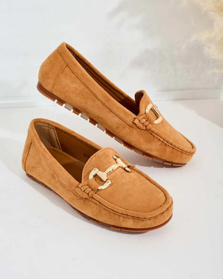 Royalfashion Elegant women's moccasins Inner
