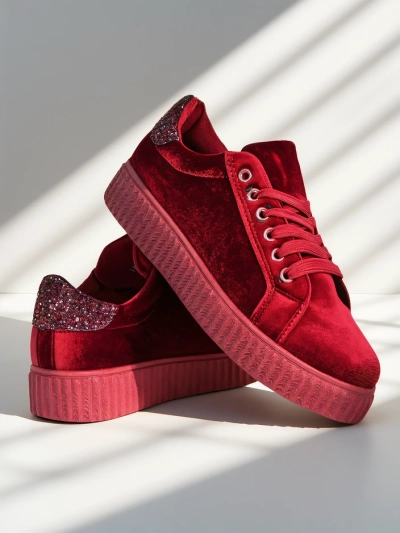 Royalfashion Sieviešu Sneakers a'la Velvet Mixose