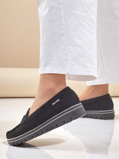 Royalfashion Lace-up women's moccasins Elissas