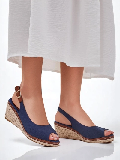 Женские сандалии на платформе Royalfashion с открытым носком Tafenis