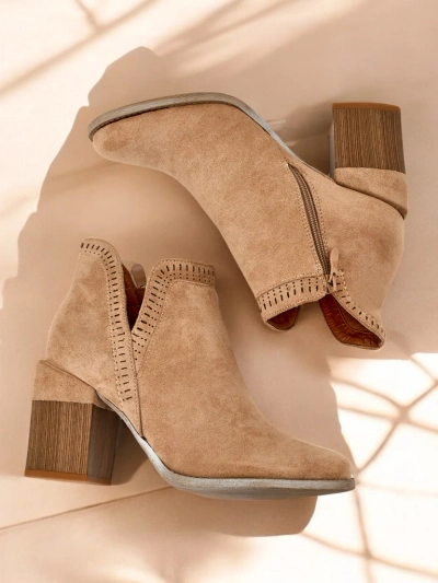 Женские ботильоны на каблуке Royalfashion Vettot